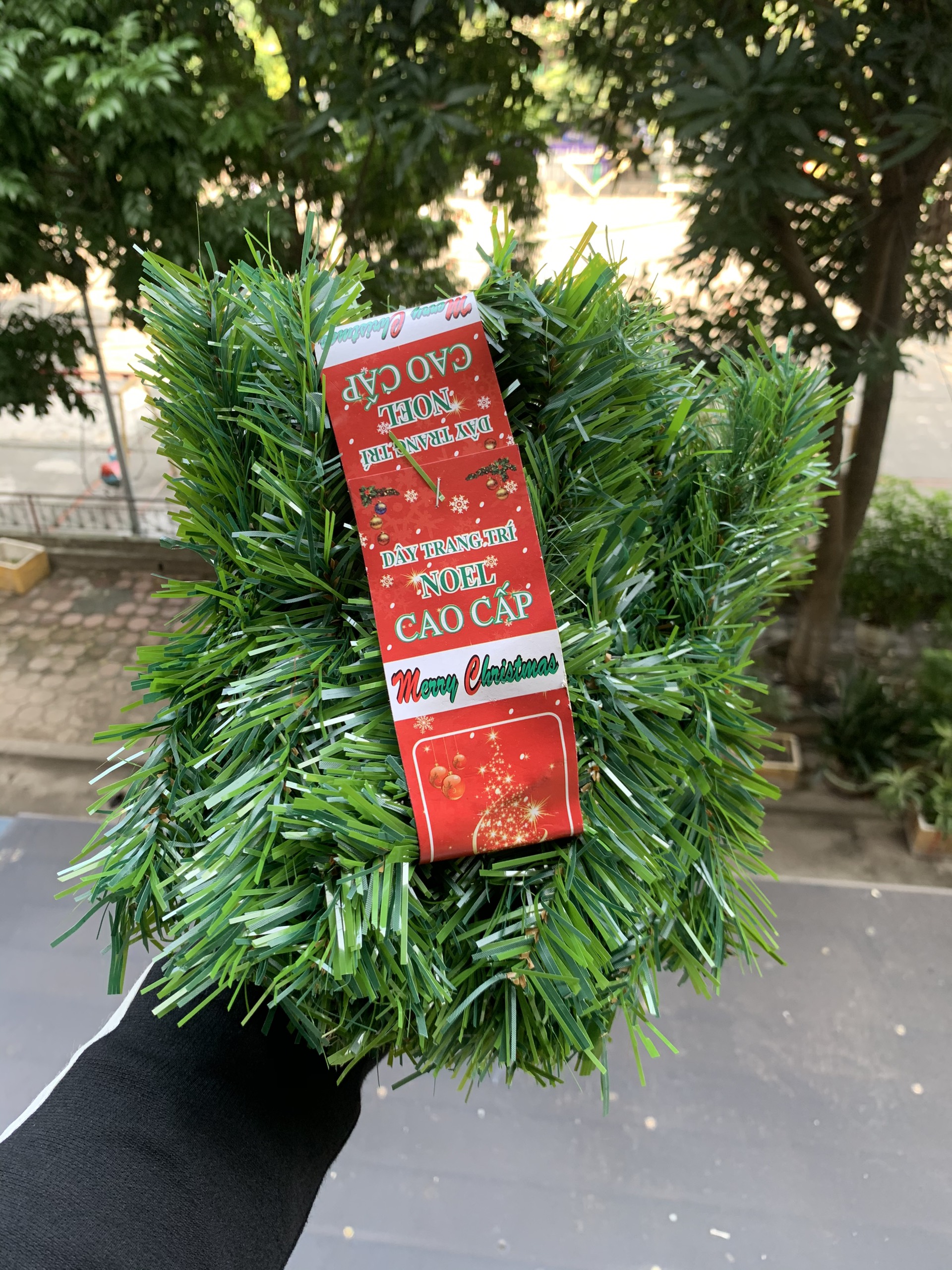 Dây thông trang trí Noel 2,8m