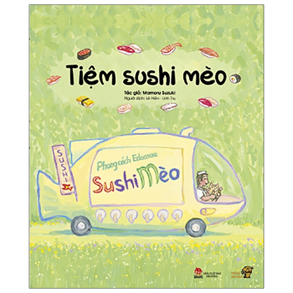 Ehon - Mọt Sách Mogu - Tiệm Sushi Mèo