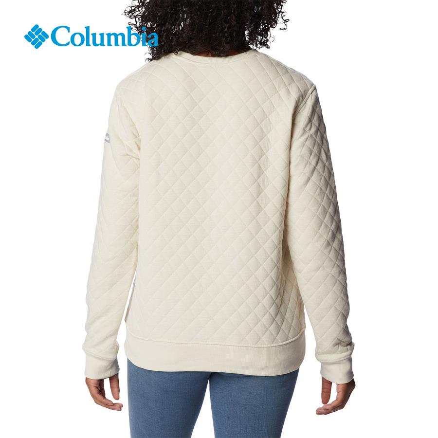 Áo thun tay dài thể thao nữ Columbia Columbia Lodge Quilted Crew - 2013122191