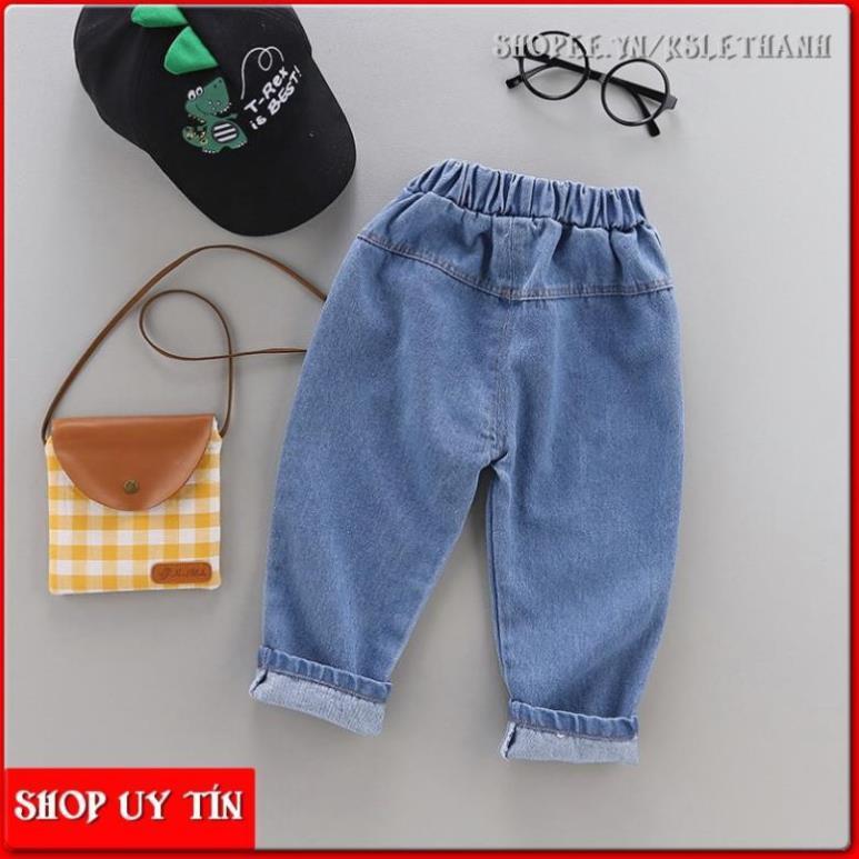 IQJ3 Size80-120 (6-21kg) Quần Jean cho bé Freeship Hàng Quảng Châu Thời trang trẻ em