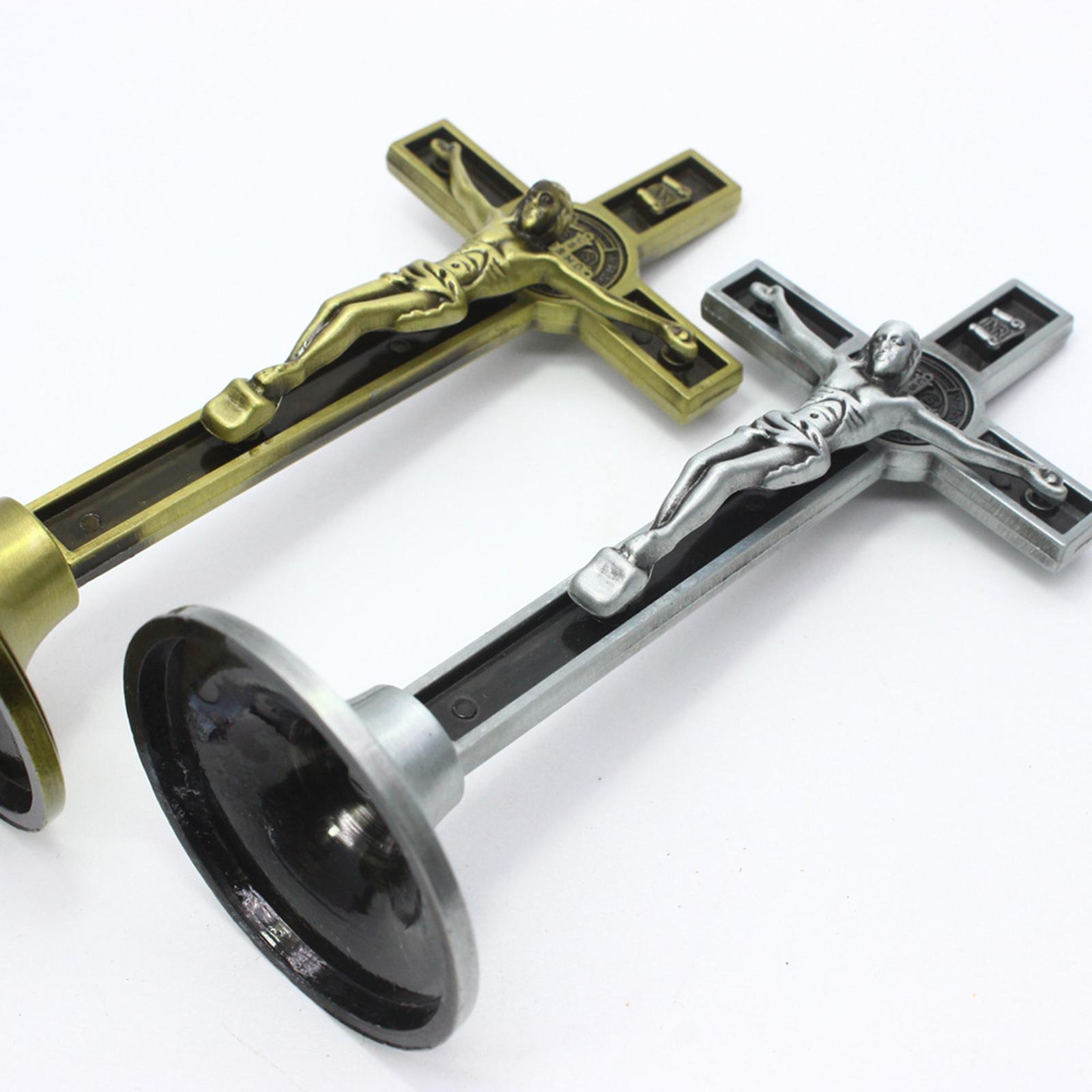 Standing Crucifix Gifts Decor On Durable for Desk