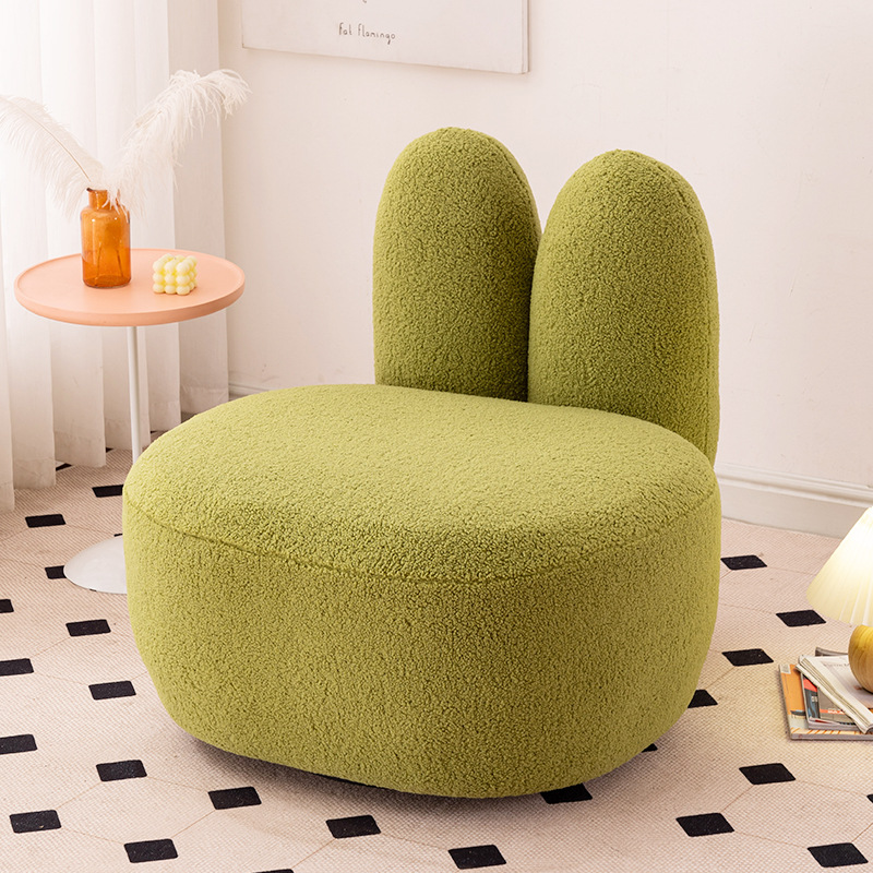 Sofa đơn hiện đại tối giản phòng khách sofa lười xoay phòng ngủ sofa thỏ sáng tạo
