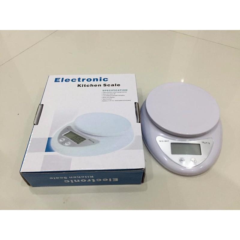 CÂN TIỂU LY 5KG ELECTRONIC KITCHEN SCALE I CÂN NHÀ BẾP I CÂN THỰC PHẨM I CÂN ĐỒ DÙNG