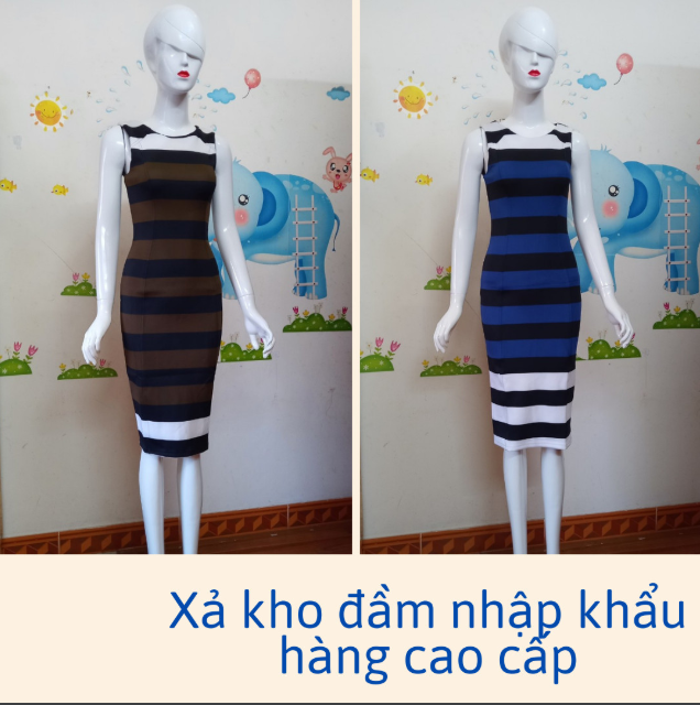 [GIÁ SỐC] Đầm Nữ Dáng Ôm, hàng xuất dư - sang, xịn, mịn, Đầm Ôm Phong Cách