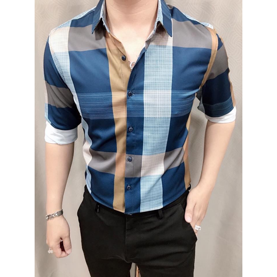 ÁO SƠ MI NAM DÀI TAY BODY KHÔNG NHĂN