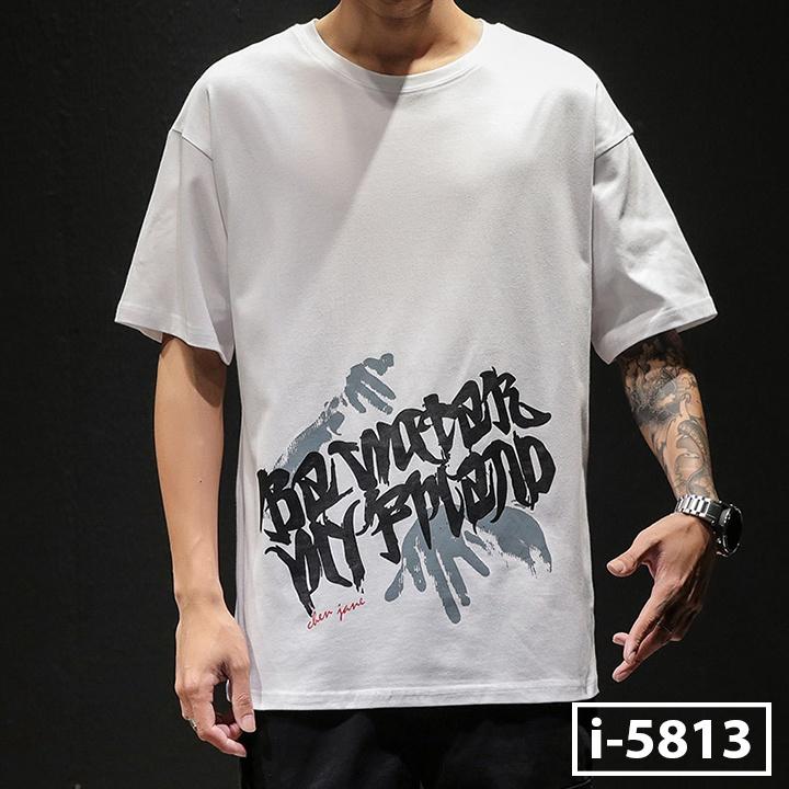 Áo Thun Nam Form Rộng Unisex Chữ BE WATER