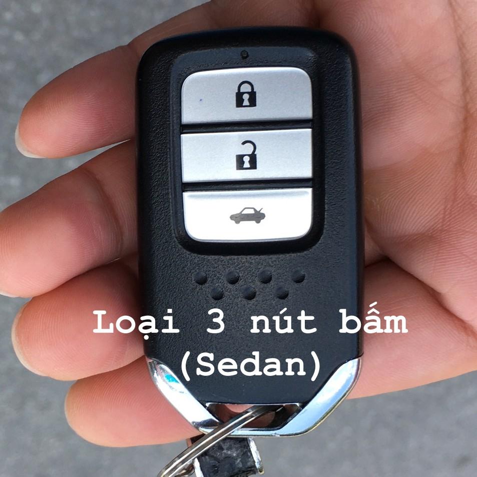 Bao da dành cho chìa khoá Honda City, CRV, CIVIC, ACCORD, CR-V mẫu Cavat handmade da thật 004