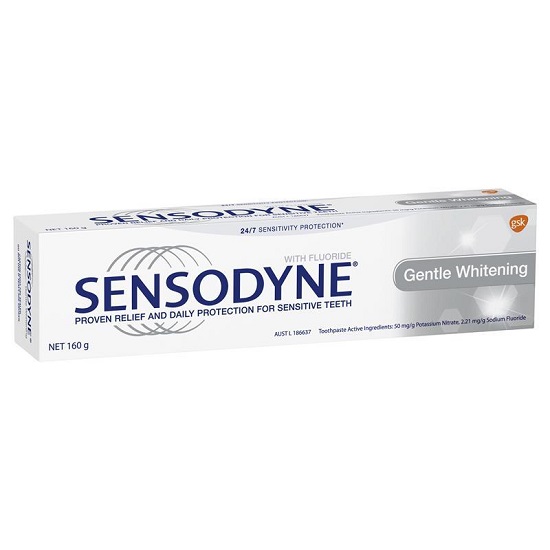 Sensodyne Gentle Whitening - giúp làm trắng răng tự nhiên 160g