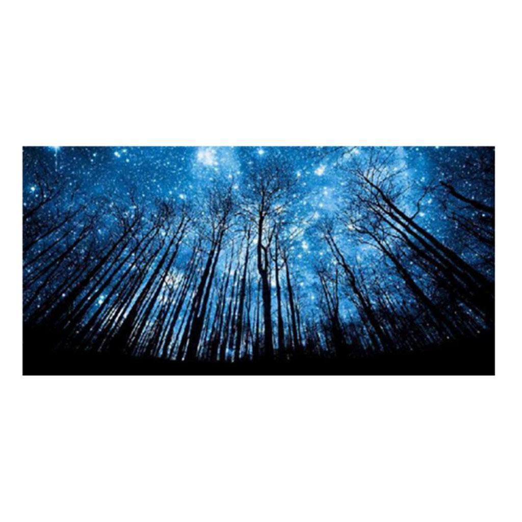 5D DIY Diamond Painting Rhinestone Night Sky Pictures of Crystals Embroidery Kits Arts, Crafts &amp; Sewing Cross Stitching