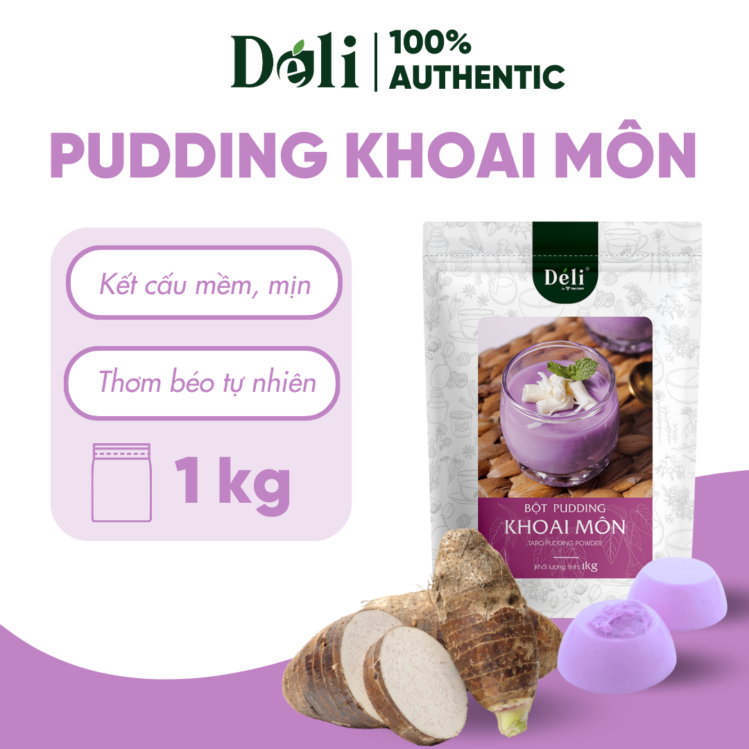 Pudding Khoai môn Déli