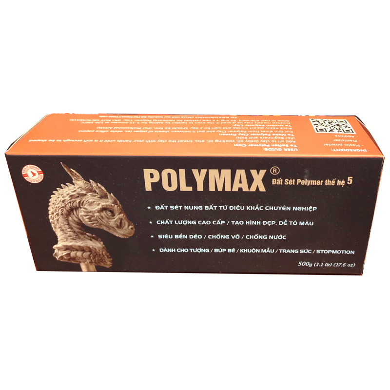 Polymer Clay loại 5 đất sét nung 500gr