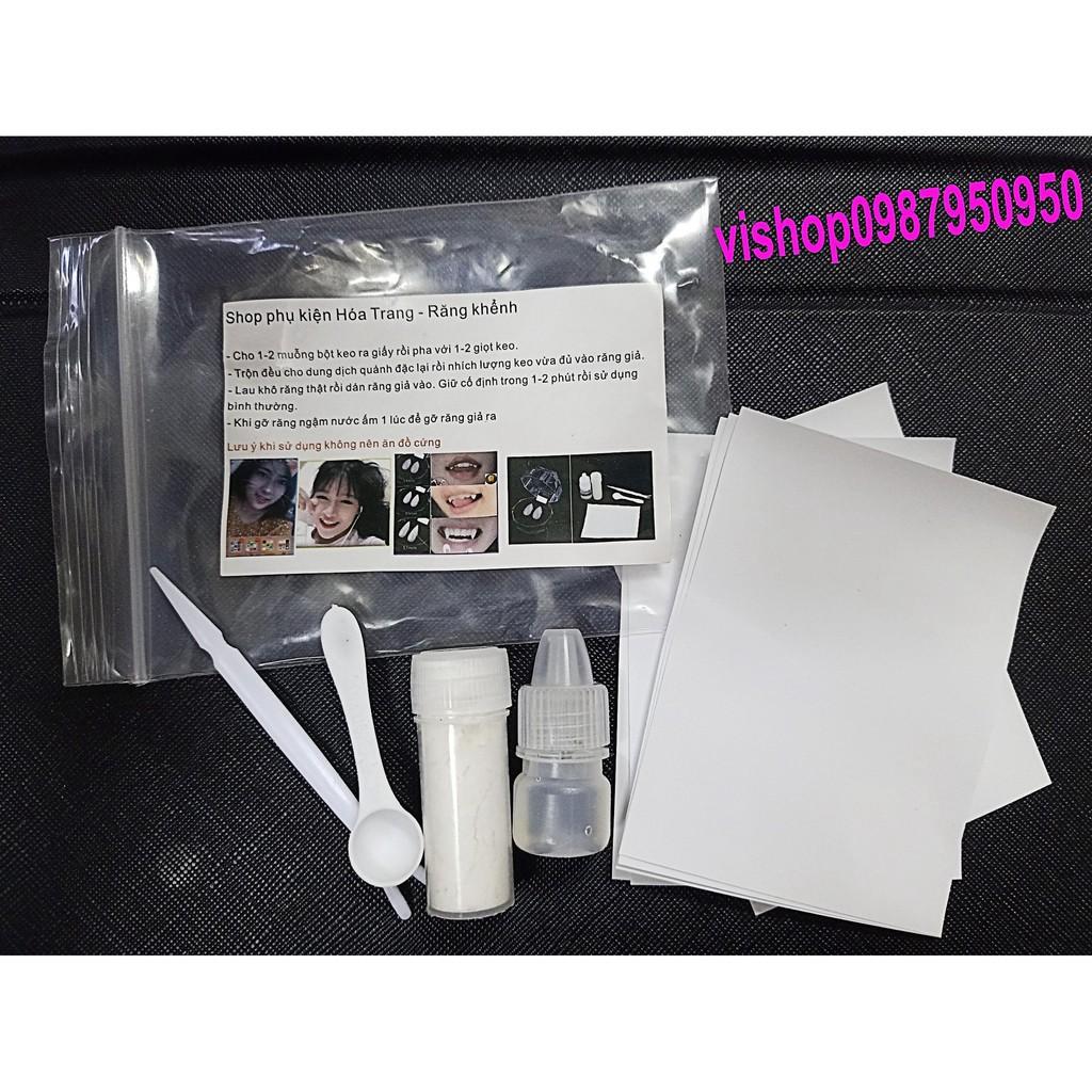 Keo dính răng nanh giả