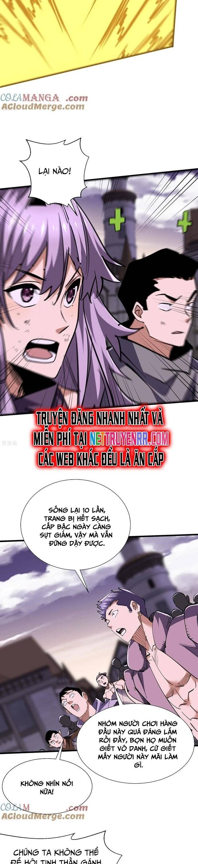 từ dã quái bắt đầu thăng cấp chapter 90 4