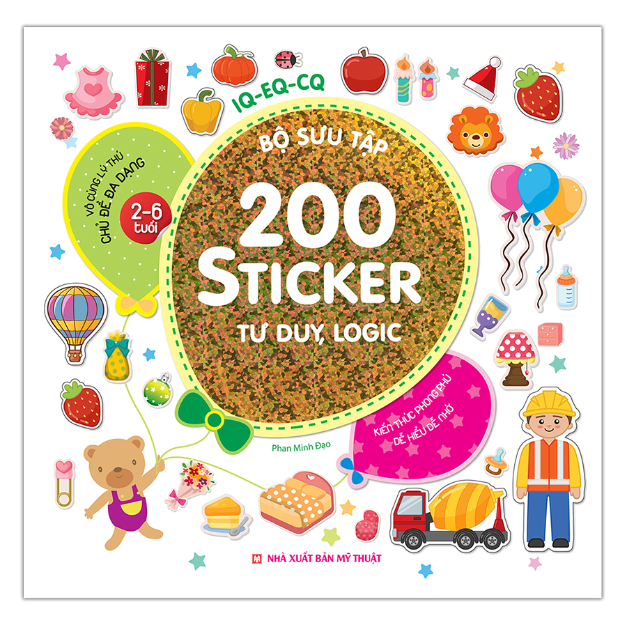 Bộ Sưu Tập 200 Sticker - Tư Duy, Logic