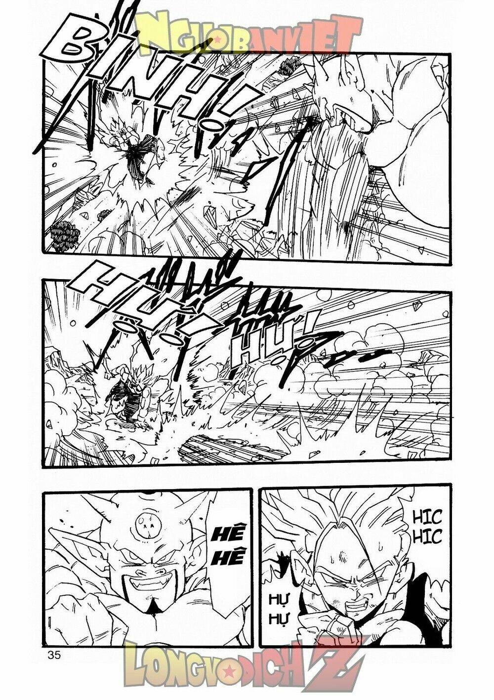 thế giới ngọc rồng - con trai frieza: ize chapter 8 36