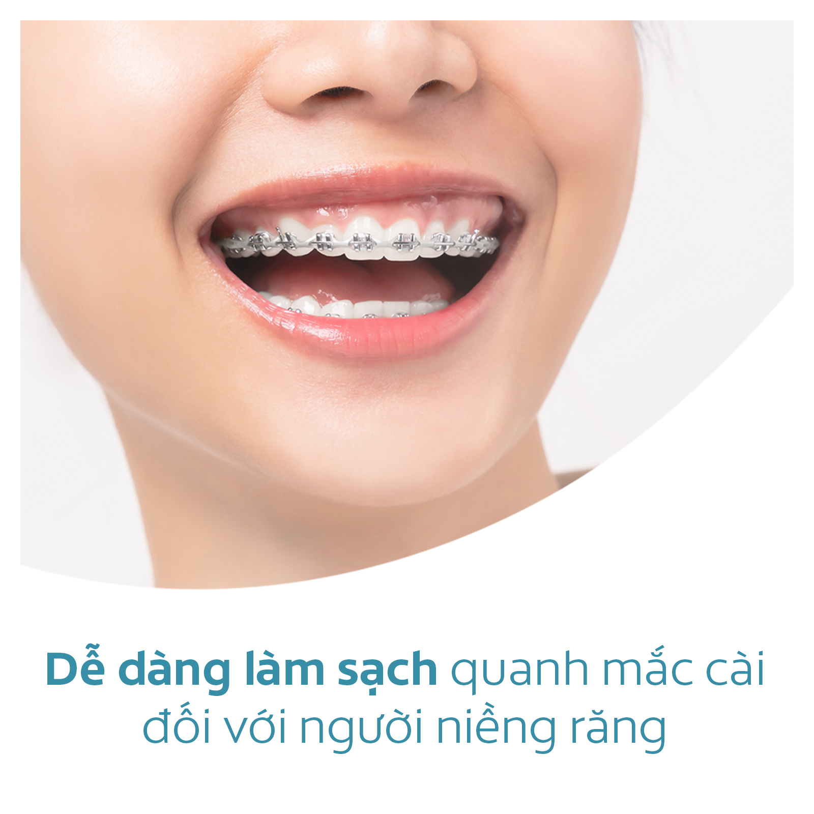 Máy tăm nước Colgate cầm tay IPX7 trắng sáng răng