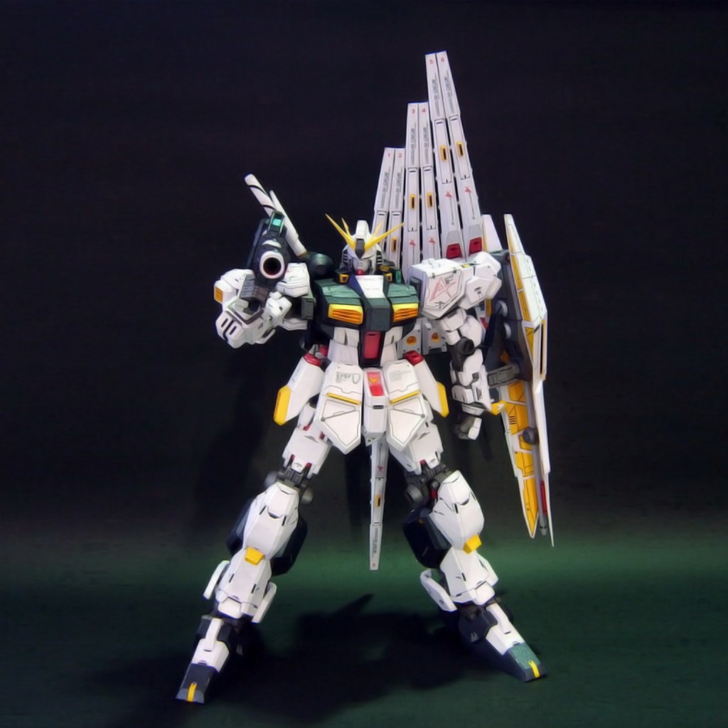 Mô hình giấy Gundam Robot RX-93 V Gundam – Ver Evolve