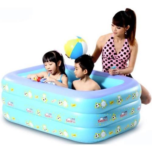 BỂ BƠI PHAO 3 TẦNG CHO BÉ 130x85x55cm