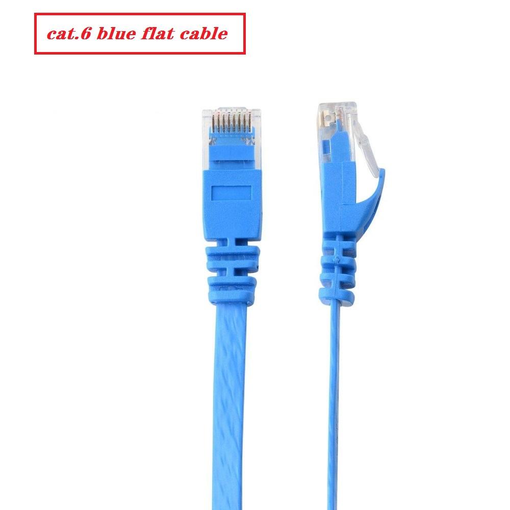 6Pack 15cm 50cm 1m 2m3m5m10m 30m 98ft Cat6 Cat6 Cáp UTP Ethernet Cáp RJ45 Patch LAN Cáp đen / xanh / trắng
