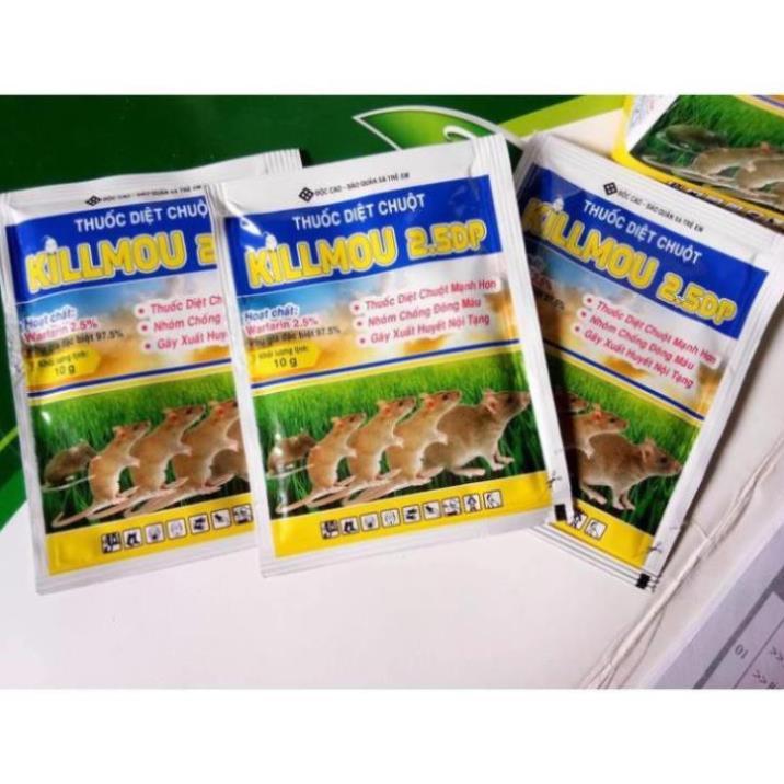 Thuốc diệt chuột Killmou thế hệ mới - ENASAKILLMOU 2,5DP 10g
