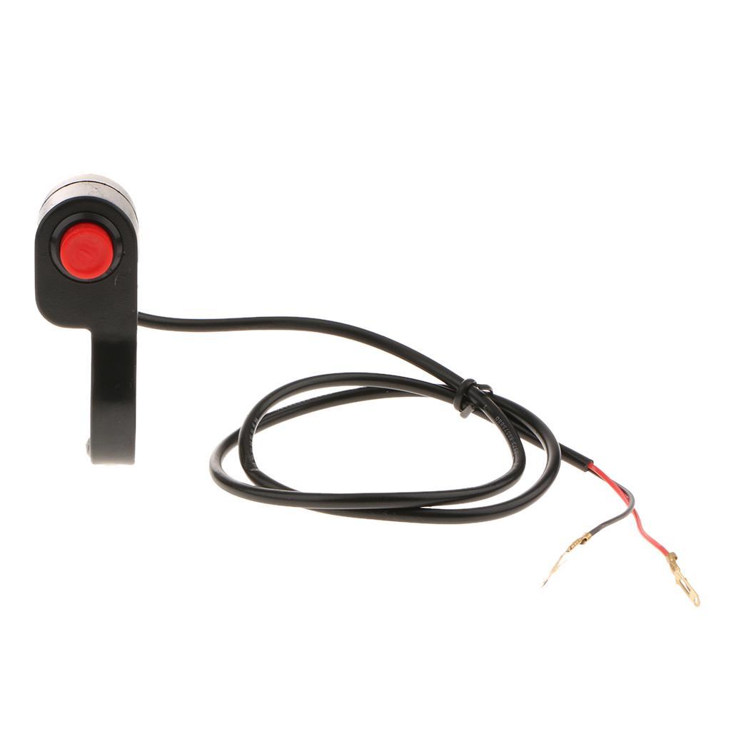 7/8'' Handlebar Motorcycle Sport ATV Bike Starter On Off Kill Switch