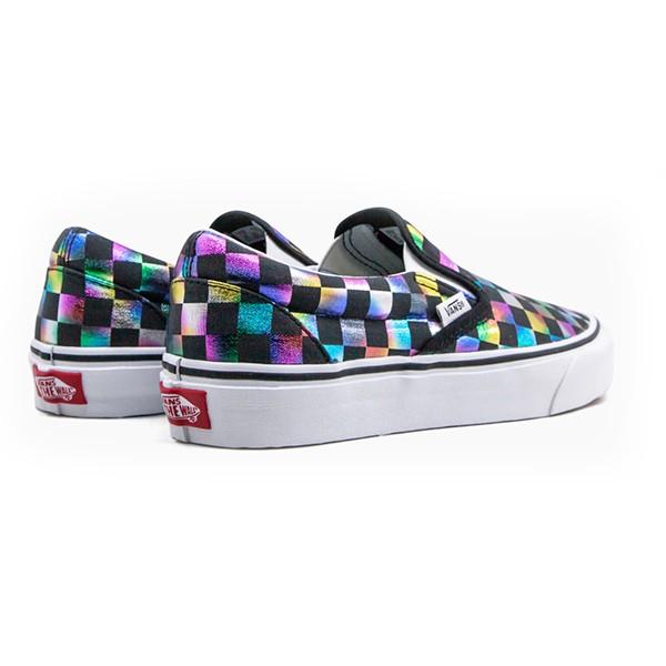 Giày sneakers Vans UA Classic Slip-On Iridescent Check VN0A4BV3SRY