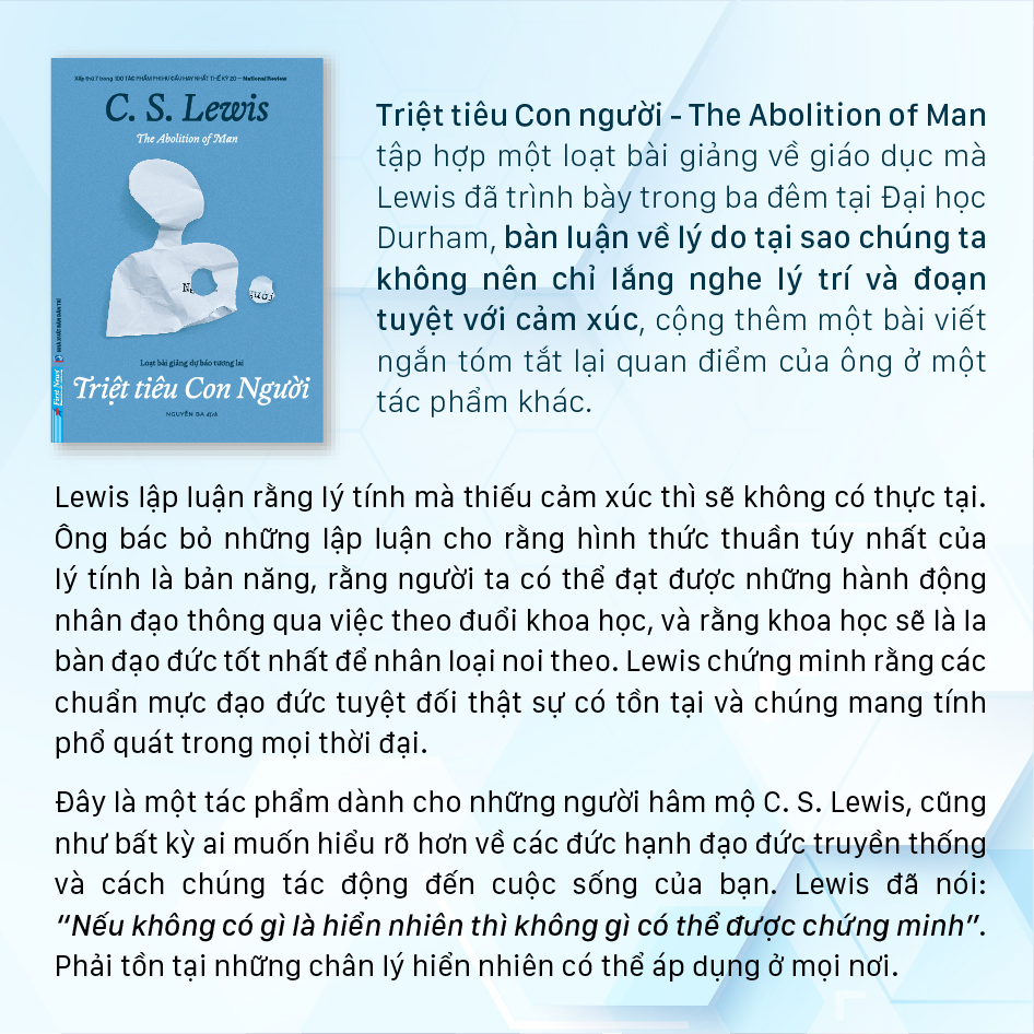 Sách Triệt Tiêu Con Người - Loạt bài giảng dự báo tương lai