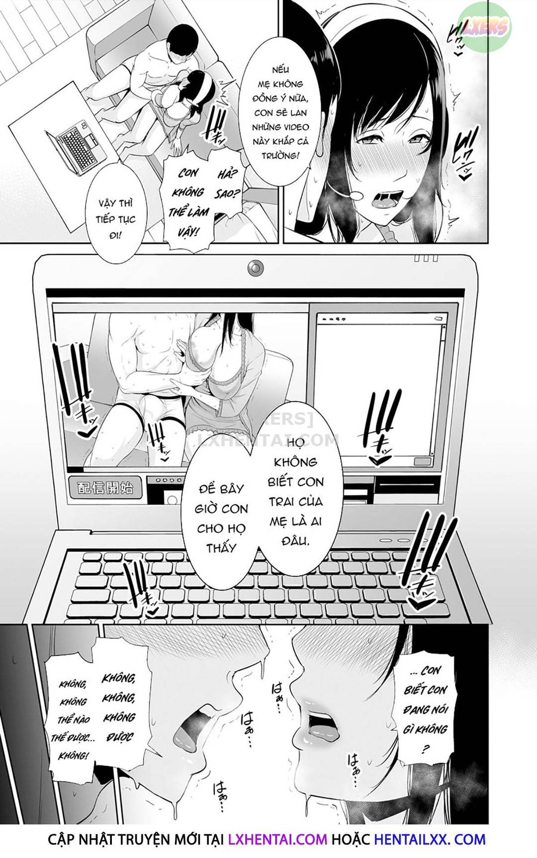 người mẹ đơn thân livestream về đêm chapter 0 28