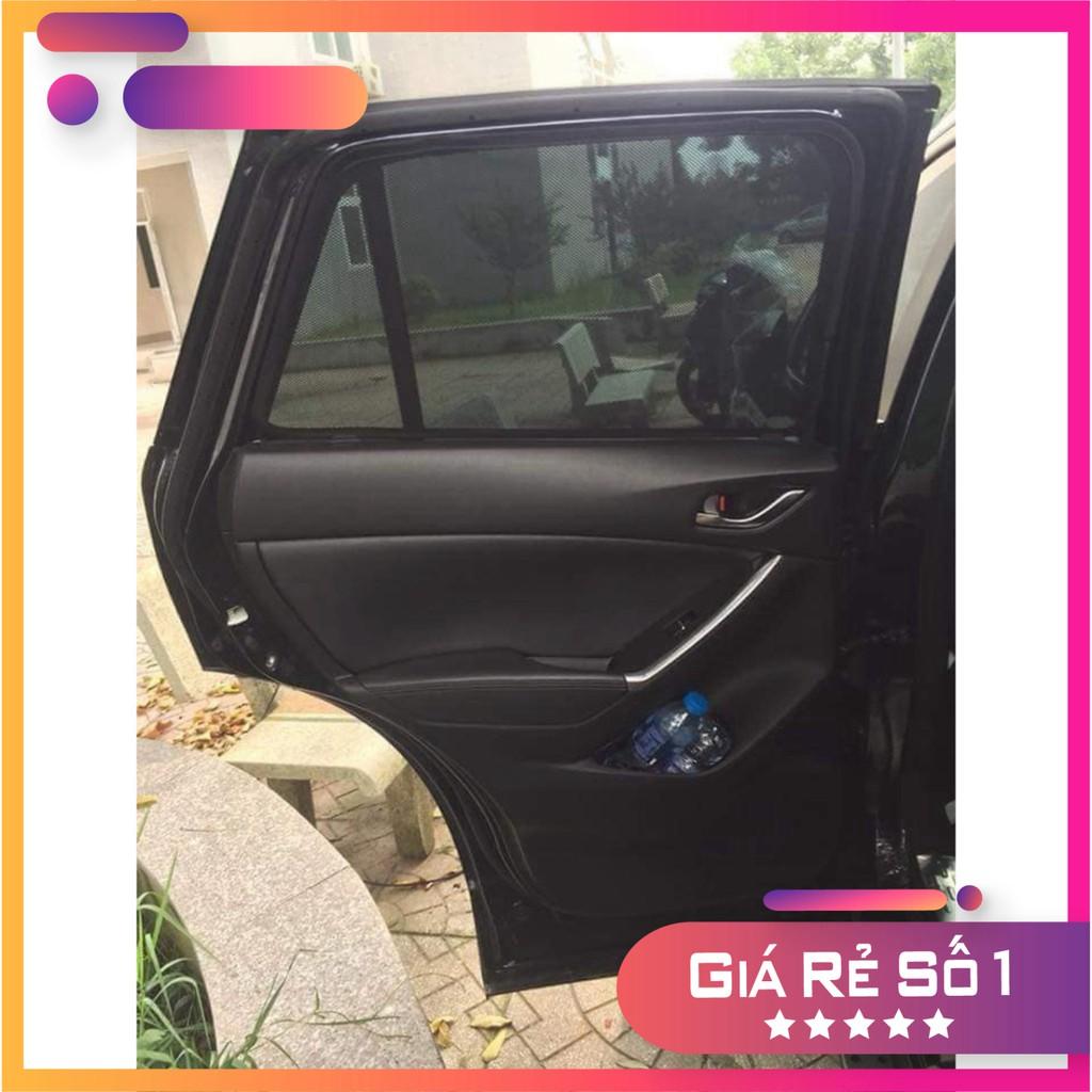 BỘ RÈM CHẮN NẮNG VẢI LƯỚI GẮN NAM CHÂM dành cho xe MAZDA CX5 2014-2015-2016-2017