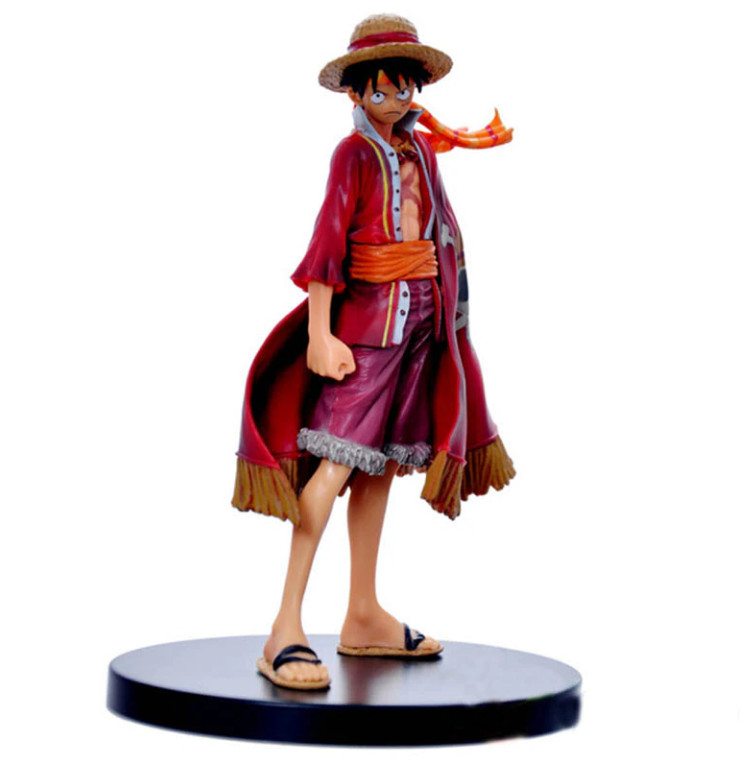 Mô Hình Luffy One Piece - Áo Choàng Đỏ ( Cao 17cm )