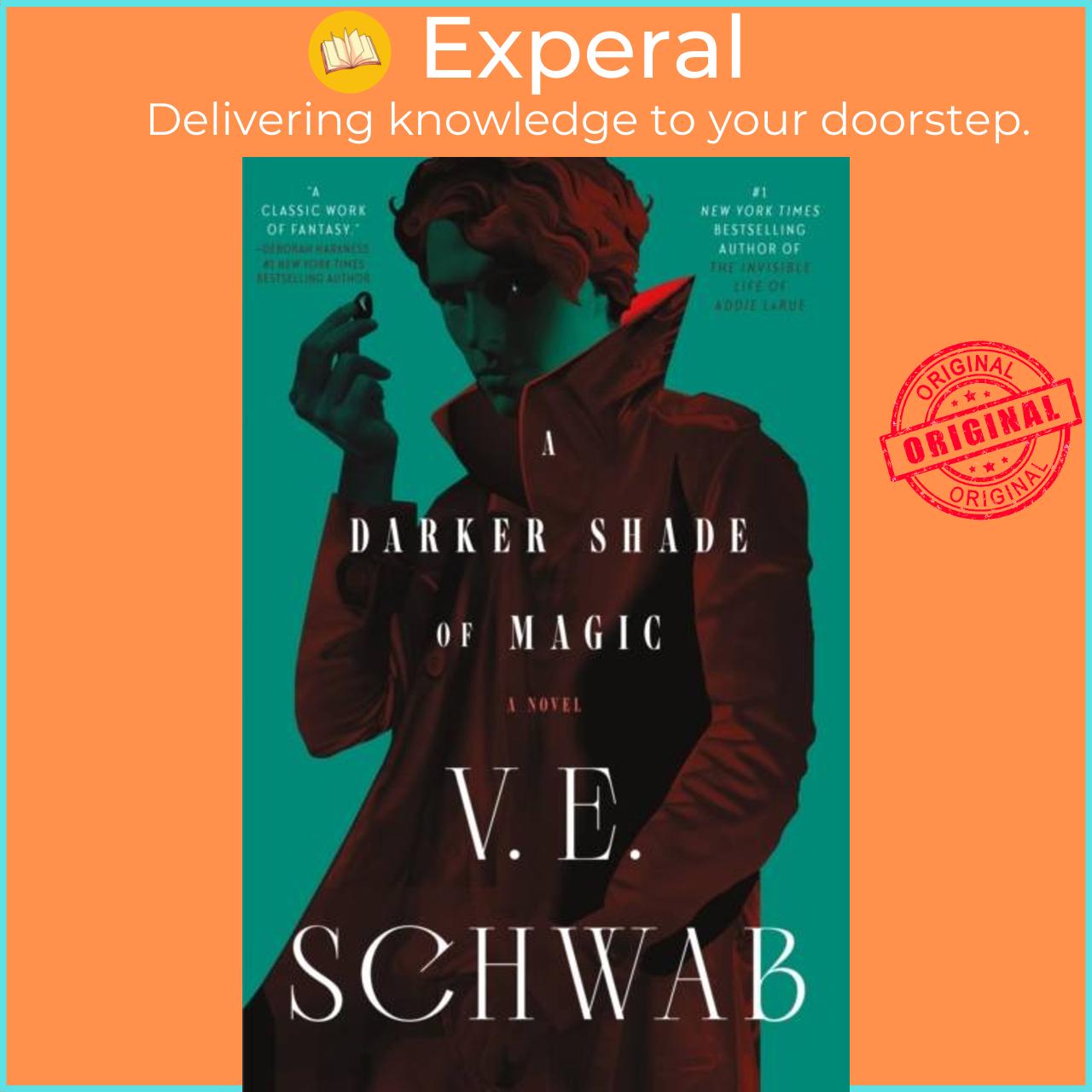 Sách - A Darker Shade of Magic - A Novel by V. E. Schwab (UK edition, paperback)