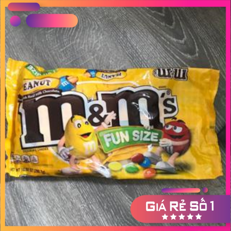 Kẹo Socola M&amp;M Peanut fun 298.1g nhập khẩu mỹ