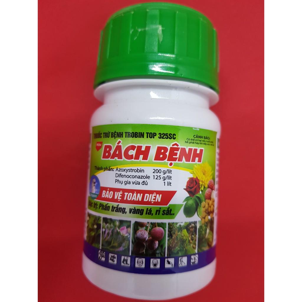 Trừ Phấn Trắng; Đốm Đen; Vàng Lá; Thán Thư; Rỉ Sắt Gây Hại Trên Cây Trồng #bach_benh_100ml