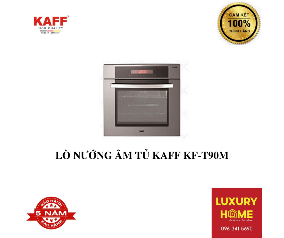 LÒ NƯỚNG ÂM TỦ KAFF KF-T90M - Hàng chính hãng