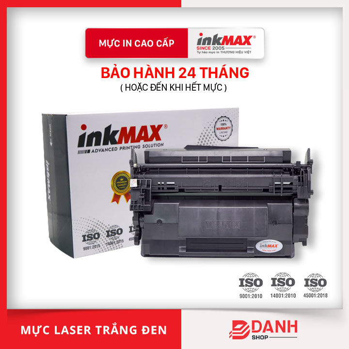 Hộp mực 89A-inkMAX Hàng chính hãng - Sử dụng cho HP Laser M507X/M507D / MFP M528DN / MFP M528DN (Không chip)