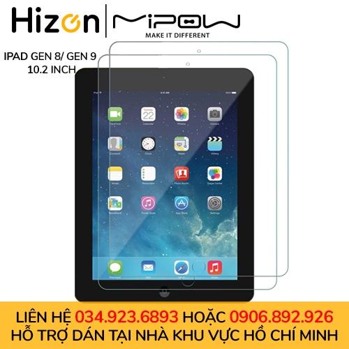 Miếng Dán Cường Lực Dành Cho iPad 10.2 INCH Mipow Kingbull Premium HD (2.7D) Hàng Chính Hãng