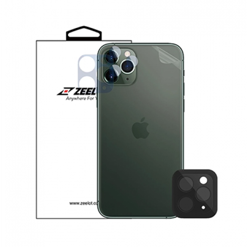 Dán Cường Lực Bảo Vệ Camera iPhone 11/ 11 Pro/ 11 Pro Max Zeelot Clear - Hàng Nhập Khẩu