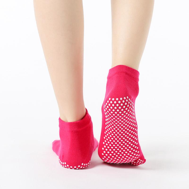 Bán nóng Phụ nữ chống trượt vớ Yoga Fingers Finger Fing Color: A-Red Size: EUR 35-40 US 4.5-8.5
