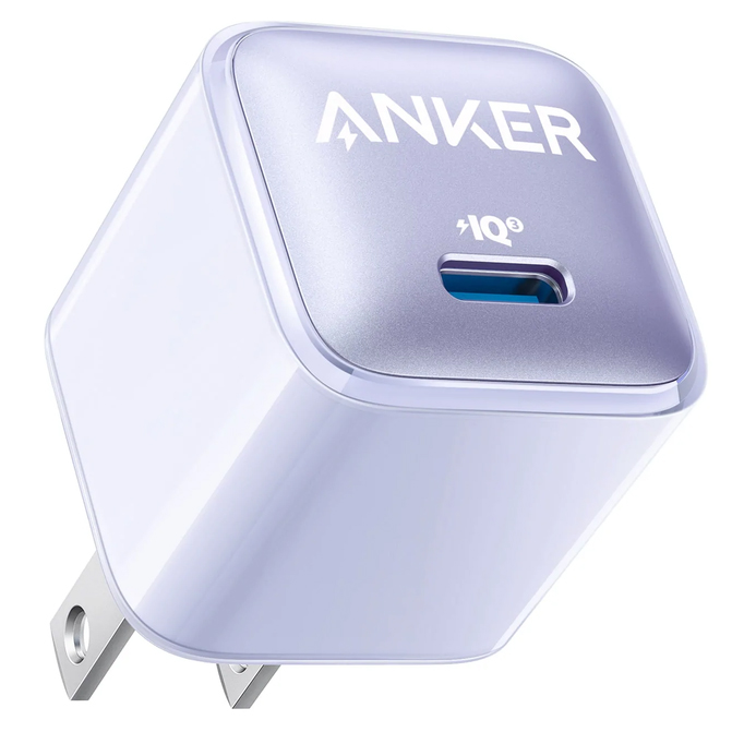 Adapter Sạc ANKER 511 Nano Pro 20W Type-C Sạc Nhanh Tích Hợp PIQ 3.0 A2637 - Hàng Chính Hãng