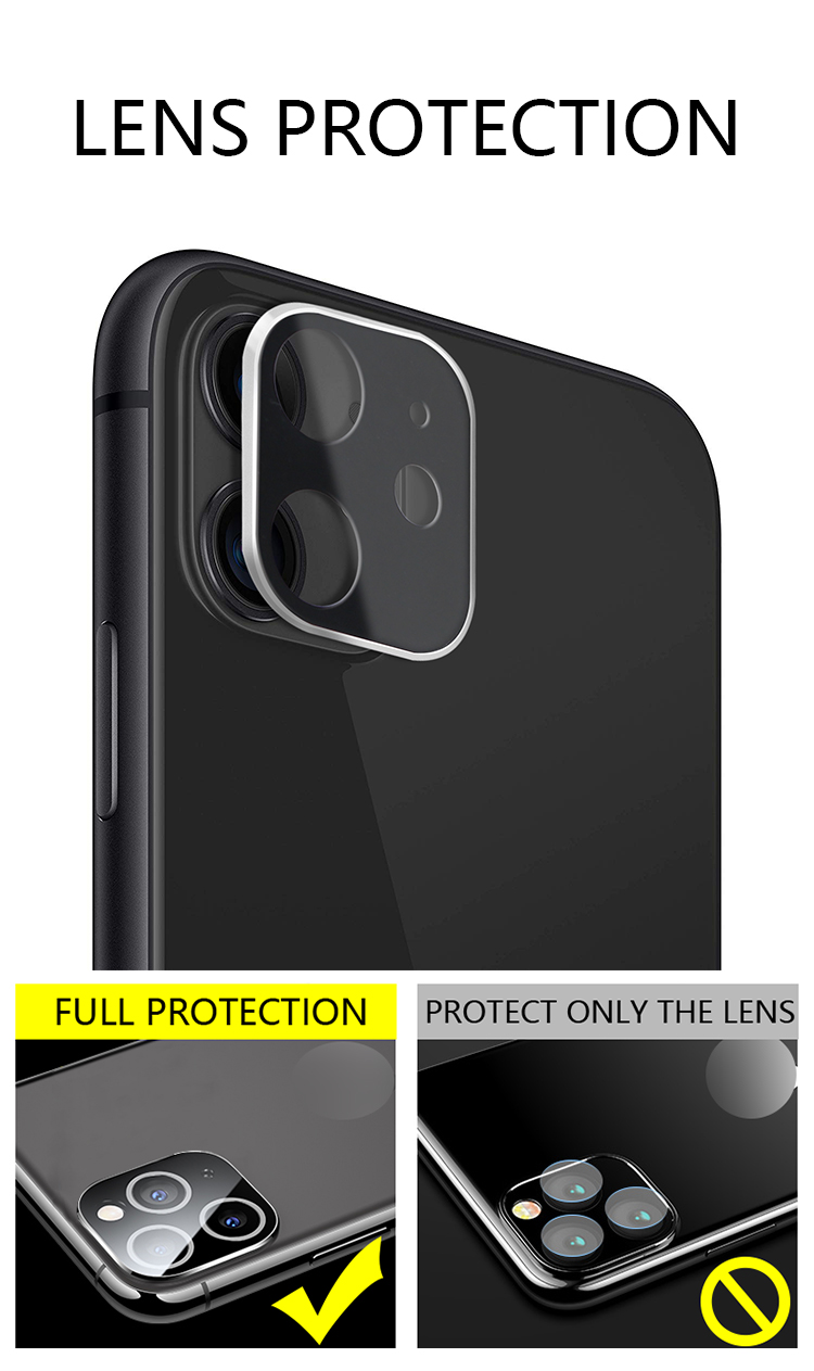 Cường lực camera sau cho dòng IPHONE - Chính Hãng CAPARIES