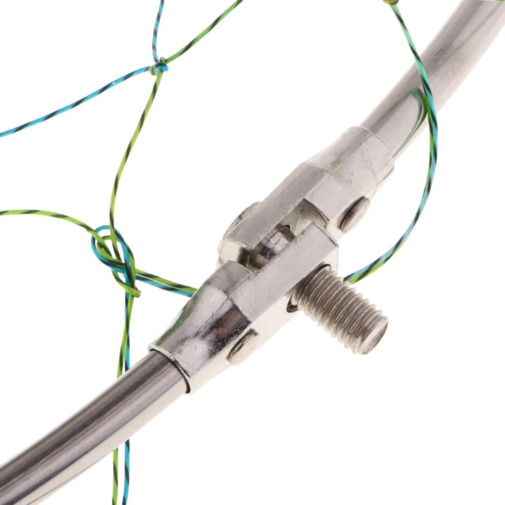 Folding Nylon Mesh Landing Net Head Diameter: 40cm / 50cm