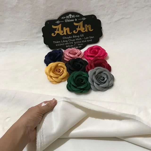 Thảm lông mịn chụp hình - lót sàn
