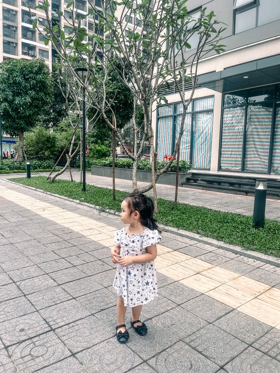 Váy Lennco đũi sao tay bồng