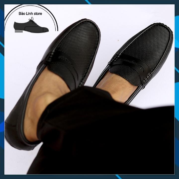 Giày Lười Nam Xuất Dư Da Bò,Thiết Kế Trẻ Trung, Mã BL-66