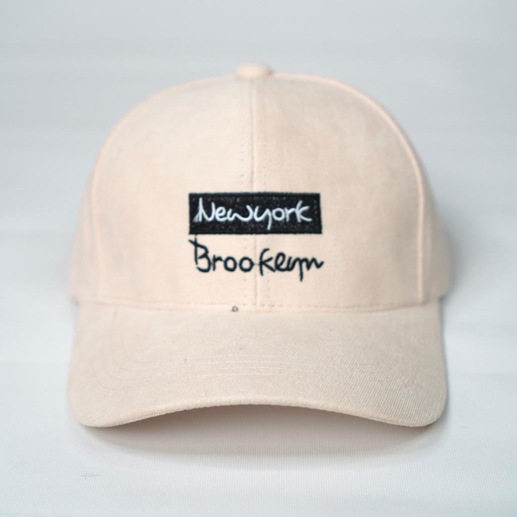Mũ lưỡi trai ️ Nón kết thêu chữ Newyork phong cách Ulzzang form unisex nam nữ N03