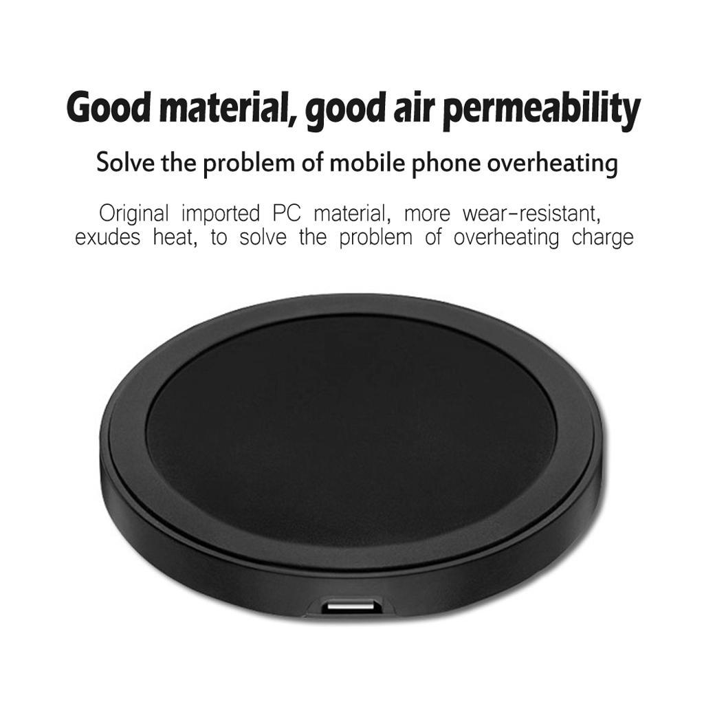 Universal Wireless Charger Charging Pad +USB Male to 5p Male Cable
