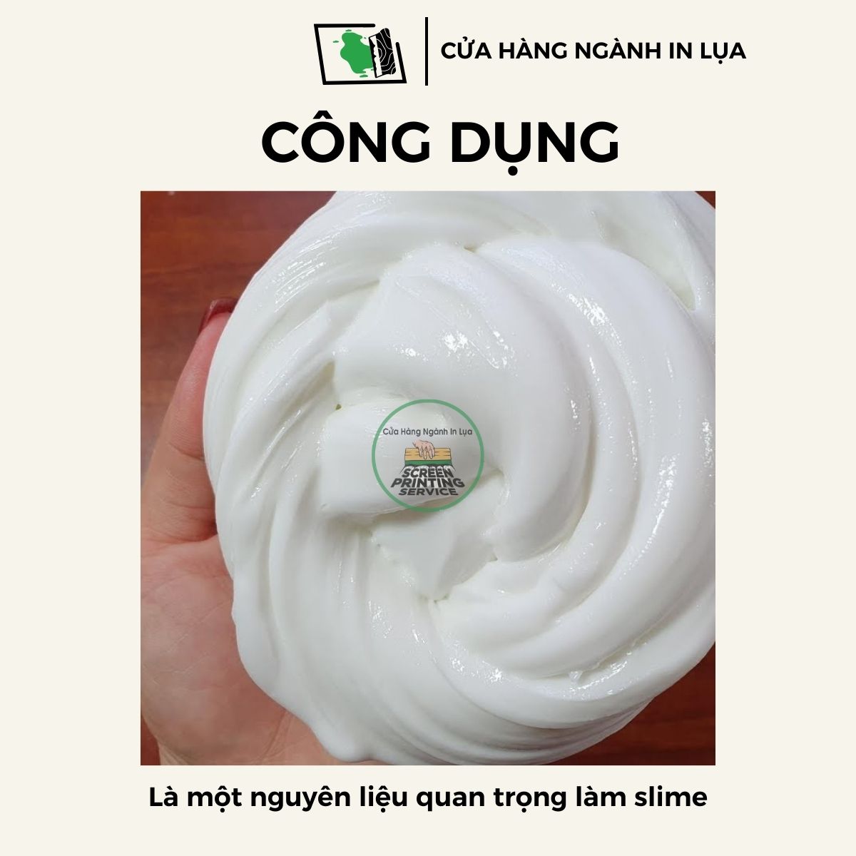 Keo sữa ATM dán giấy dán tường dán da simili đa năng 1kg nguyên liệu làm Slime