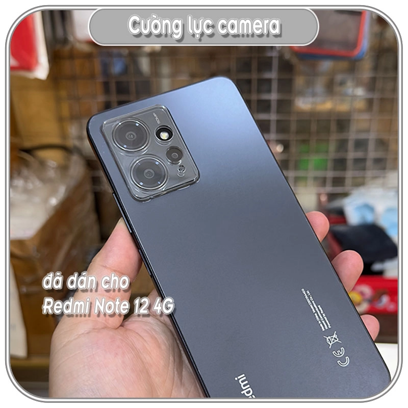 Cường lực Camera cho Redmi Note 12 - 12 Pro - 12 Pro Plus