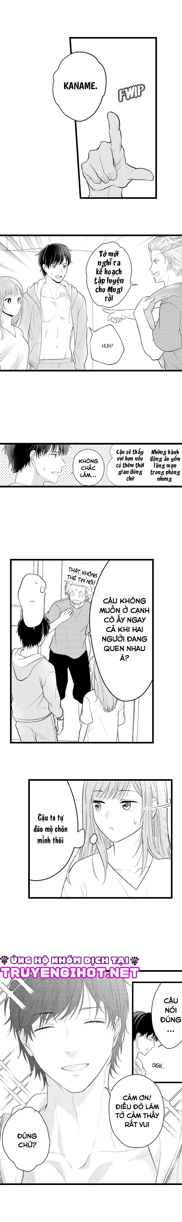 chỉ 3 giây sau, anh ấy như biến thành quái thú chapter 6.2 4