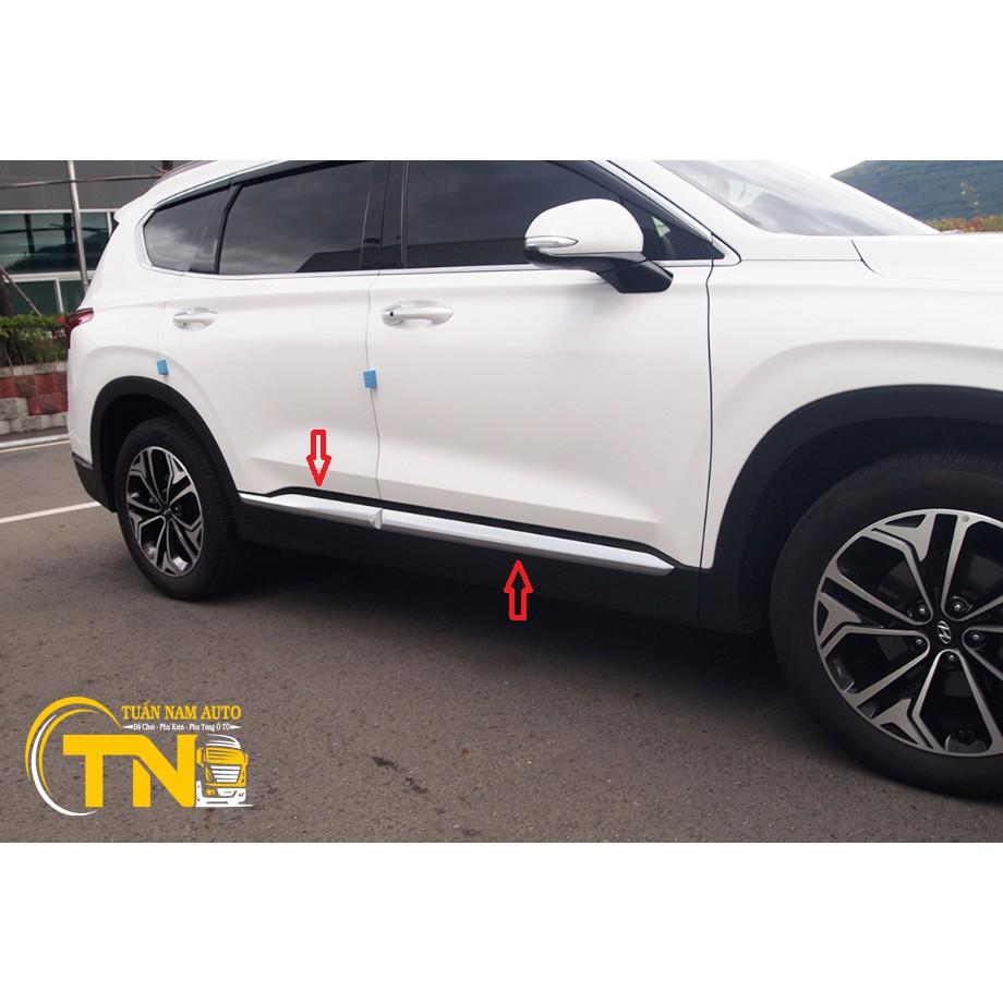 NẸP CHÂN CÁNH CỬA SƯỜN cho XE HYUNDAI SANTAFE 2020, 2019,2018